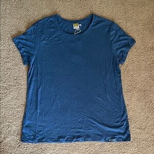 Onno Women’s Bamboo T-shirt Sea Blue